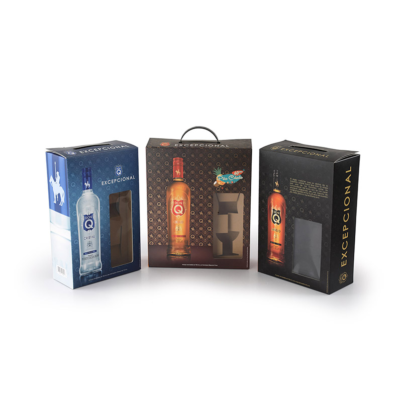 Carboard Spirits Package